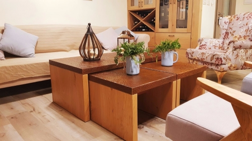 gallery/סט שולחנות חיפוי מרוקע כהה